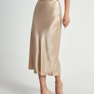 Jupe Midi Fluide Taille Haute À Coupe Évasée Pour Femme | Idéale Pour Le Quotidien Et Les Occasions Formelles