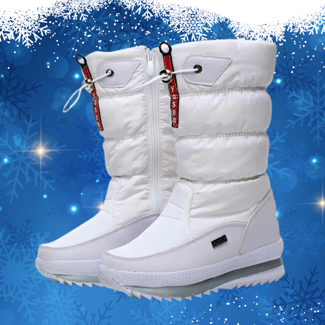 Bottes D’Hiver avec Semelle Antidérapante pour Femme | Idéales pour Temps Froid – Image 8
