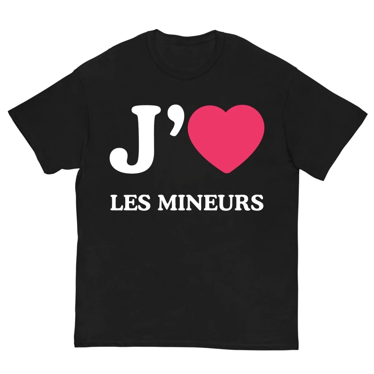 T-Shirt J'aime Les Mineurs