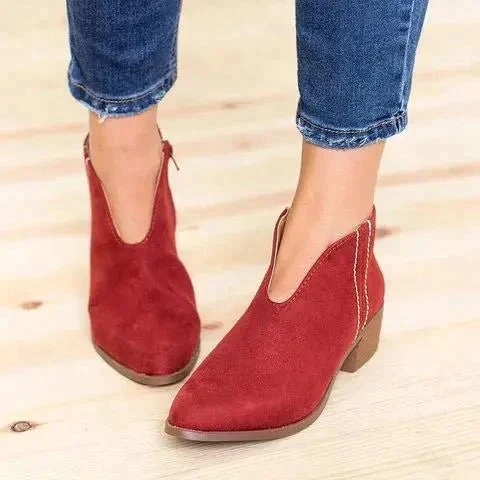 Bottines À Hauteur Cheville À Usage Polyvalent Pour Femmes | Idéales Pour Automne Et Printemps