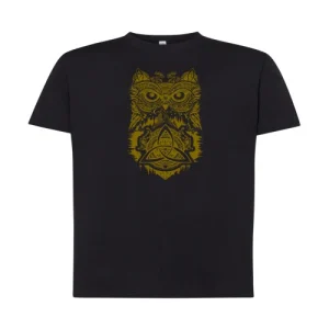 T-shirt breton/celtique Hibou - Homme
